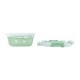 Recipiente de vidrio para alimentos Sonoma® color verde
