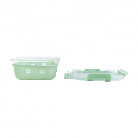 Recipiente de vidrio para alimentos Sonoma® color verde