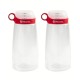 Set de botellas de tritán Vitamix® Nourish con tapas medidoras, 2 piezas