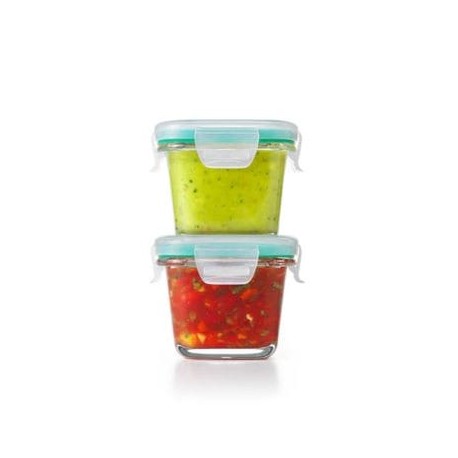Set de refractarios de vidrio OXO Good Grips® Smart Seal con tapas