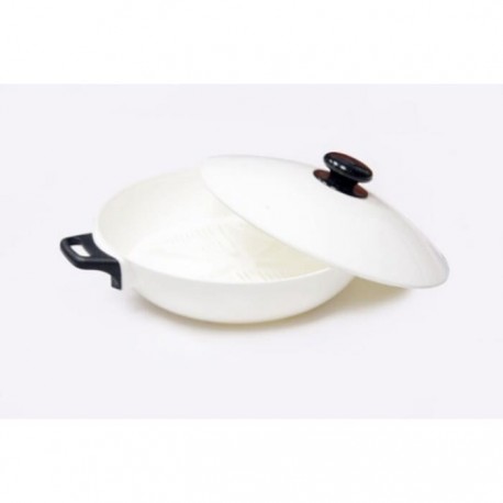 Cazuela para microondas de plástico Kitchen Helper™ de 2.2 L