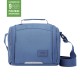 Lonchera de poliéster Totto® Grafito de 6 L color azul