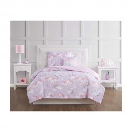 Set de edredón individual de poliéster My World™ Unicornio, 3 piezas