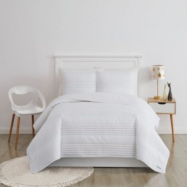 Set de edredón ligero matrimonial/queen de algodón Crayola® reversible multicolor