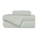 Set de sábanas queen de tencel satinado Luxor™ de 300 hilos, color gris, 4 piezas