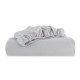 Sábana de cajón king de algodón egipcio Luxor™ de 400 hilos color gris concha