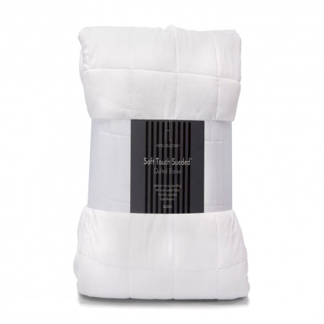 Colcha individual de poliéster Hotel Collection® color blanco