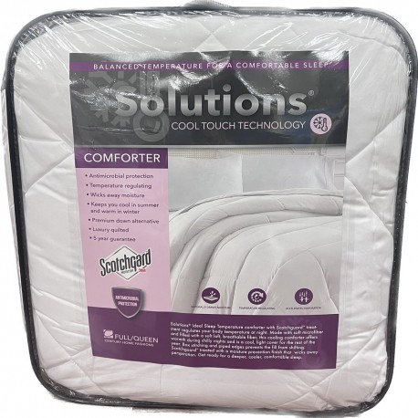 Relleno para duvet king de algodón Solutions® de 260 hilos, color blanco