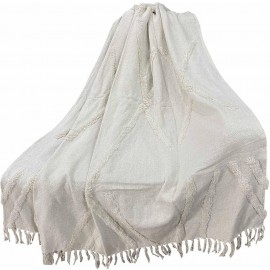 Cobija de acrílico Concepts™ diseño liso color blanco