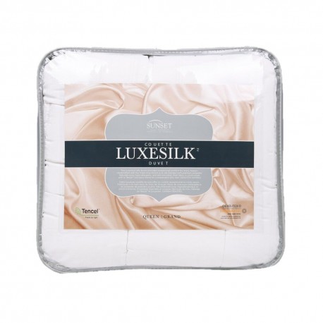 Duvet king de tencel Luxesilk™ color blanco