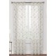 Cortina traslúcida de poliéster Regal Home Collections® Meadow de 1.27 x 2.13 m color marfil/azul niebla