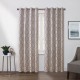 Cortina con filtro de luz de poliéster Regal Home Collections® Walker de 1.27 x 2.41 m color gris