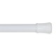 Cortinero ajustable de acero Equip Your de 2.18 m color blanco