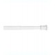 Cortinero de tensión ajustable de metal Maytex® de 1.21 m a 3.04 m color blanco