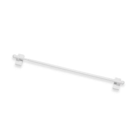 Cortinero magnético Maytex™ de 40.64 a 71.12 cm color blanco