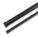 Cortinero doble de acero Cambria® Premier Complete de 71.12 cm a 1.21 m color negro satinado