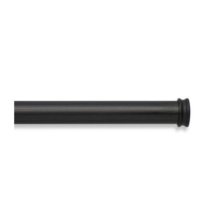 Cortinero decorativo de acero Cambria® Premier Complete de 1.21 m color café mate