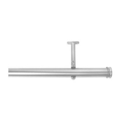 Cortinero decorativo de acero Cambria® Premier Complete de 1.21 m color níquel cepillado