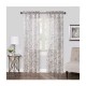 Cortina traslúcida de poliéster Regal Home™ de 1.37 x 2.41 m con diseño floral