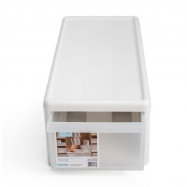 Cajón de plástico para almacenamiento Link HK™ color blanco
