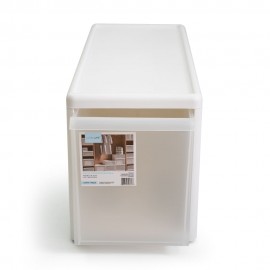 Cajón de plástico vertical para almacenamiento Link HK™ color blanco