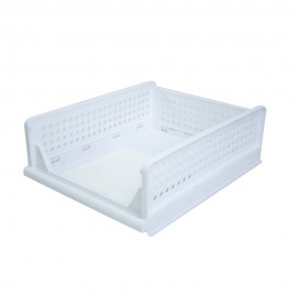 Organizador apilable de plástico Kennedy Home™ color blanco