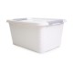 Caja grande de plástico Kennedy Home® color blanco