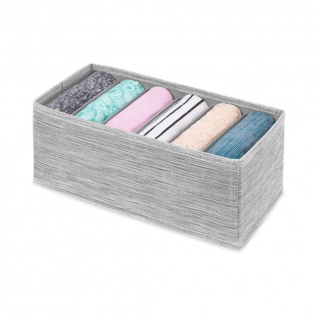 Organizador para cajón de tela Withmor™ con 6 espacios