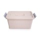 Caja extragrande de plástico Kennedy Home® color beige