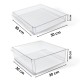 Set de organizadores de plástico Trendy Loft™ apilables, 4 piezas