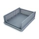 Organizador apilable de plástico Kennedy Home™ color gris