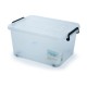 Caja de plástico de 40 x 29 cm transparente