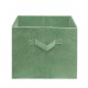 Caja organizadora de tela Link Life™ de 30 cm, color verde