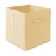 Caja organizadora de tela Link Life™ de 30 cm, color beige