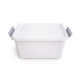 Caja extragrande de plástico Kennedy Home® color blanco