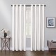 Cortina blackout de poliéster Regal Home Collections® Mystique de 1.27 x 2.13 m color blanco