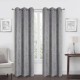 Cortinas blackout de poliéster Regal Home Collections® Diamond de 1.93 x 2.13 m color gris plateado, 2 piezas