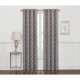 Cortina blackout de poliéster Regal Home Collections® Prescott de 1.27 x 2.13 m color gris/blanco