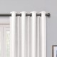Cortina blackout de poliéster Regal Home Collections® Mystique de 1.27 x 2.41 m color blanco