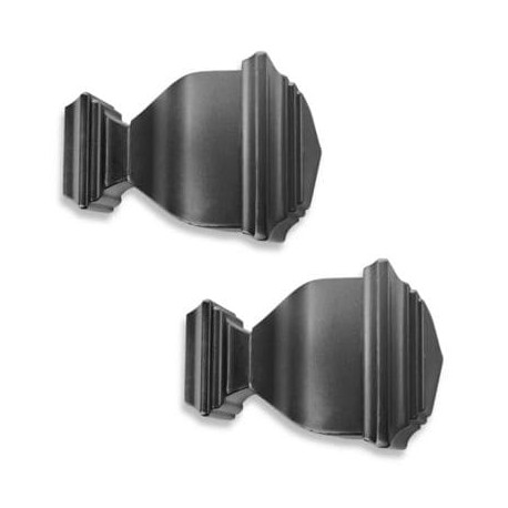 Terminal de zinc fundido para ventanas Cambria® Napoleon Premier Complete color negro satinado Set de 2