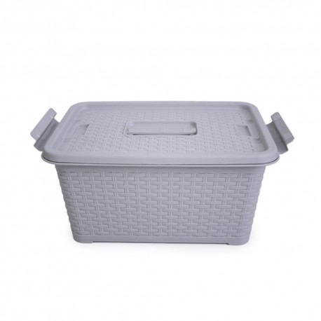Caja de plástico Kennedy Home® color gris