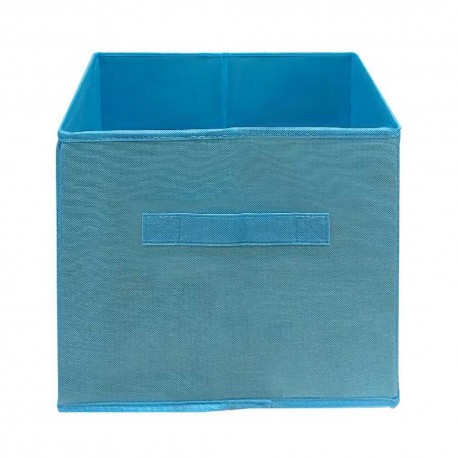 Caja organizadora multiusos de tela Link Life™ color azul cielo