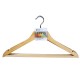 Set de ganchos para traje de madera Better Space™ color natural, 3 piezas