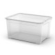 Caja de plástico Kis™ de 31 L transparente