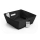 Organizador grande de tela Simply Designa™ color gris