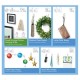 Kit para colgar 3M Command™ sin dañar color transparente