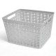 Canasta grande Simply Essential™ color gris