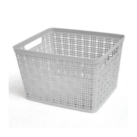 Canasta grande Simply Essential™ color gris
