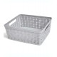 Canasta mediana Simply Essential™ color gris