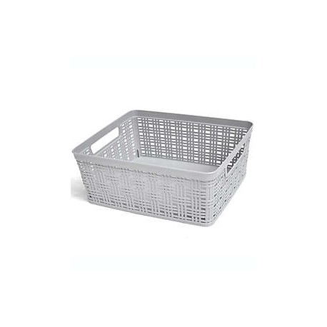 Canasta mediana Simply Essential™ color gris